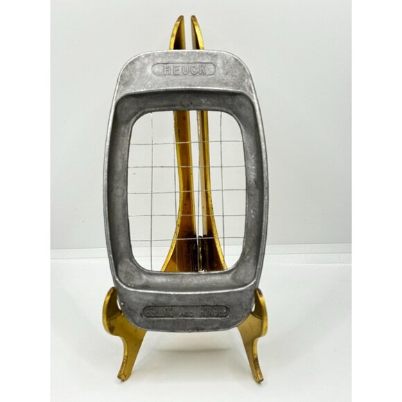 Vintage Heuck French Fry Cutter With Metal Grate - Picture 1 of 4